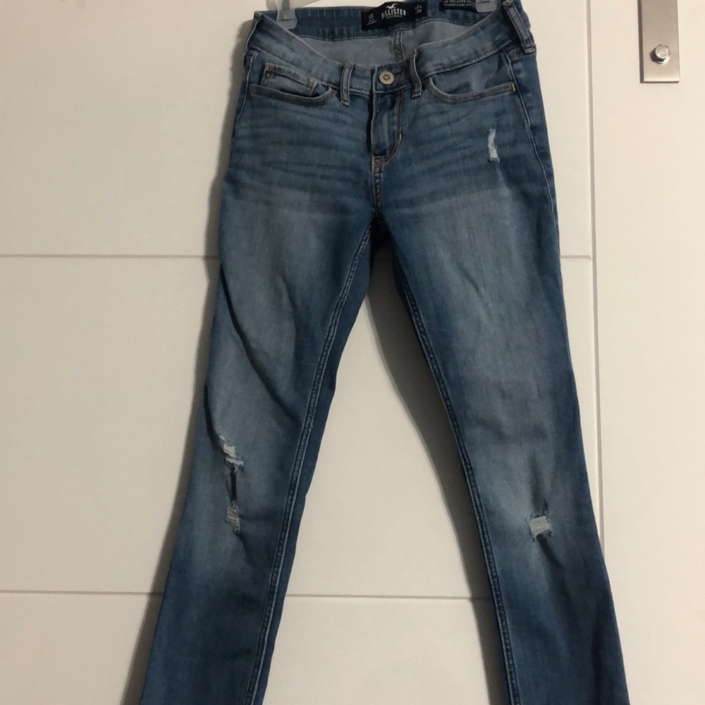 Hollister size 0short skinny jeans